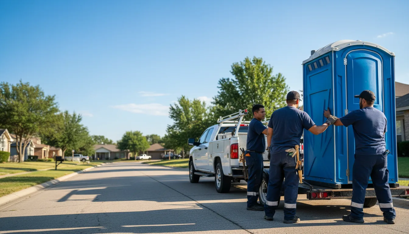 Portable Toilet Rental in Mccracken, KS near me